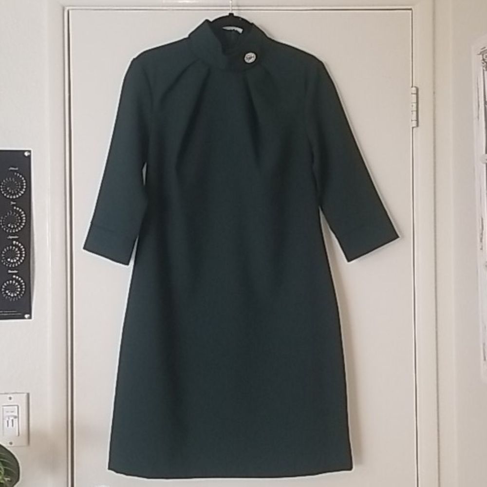 Dioni Dark Green Size Large Dress